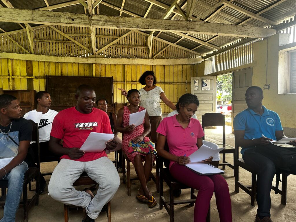District network meeting with local organisations